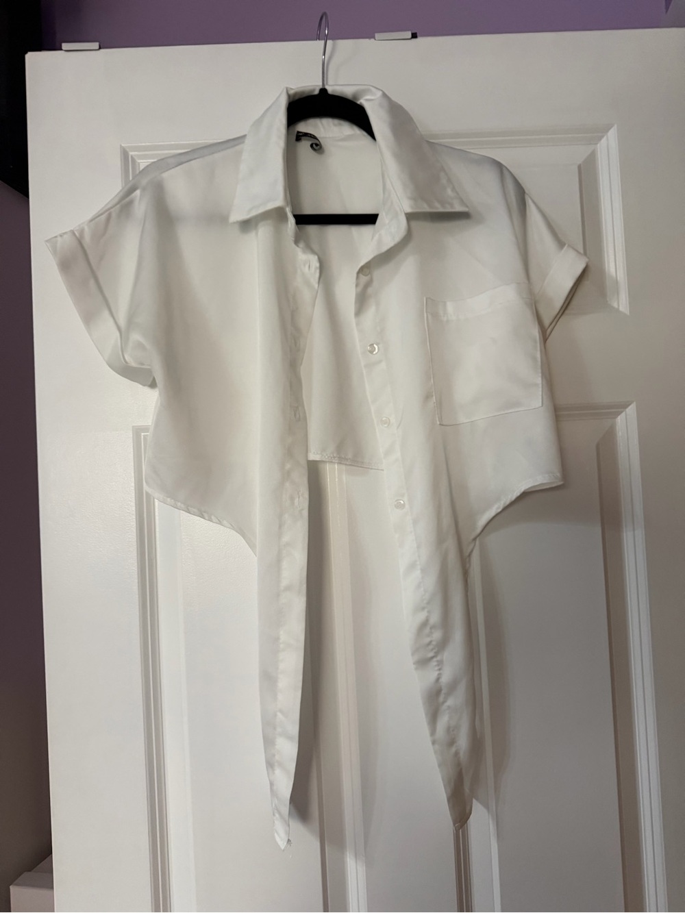 Cropped shirt